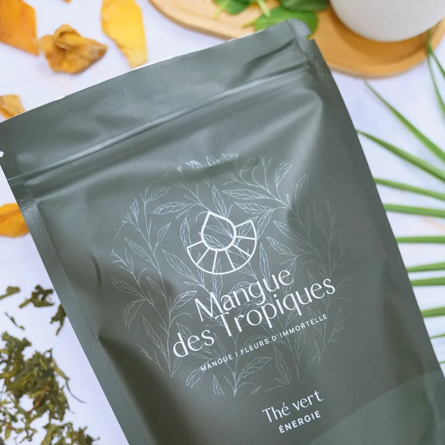 Mangue des tropiques thé vert