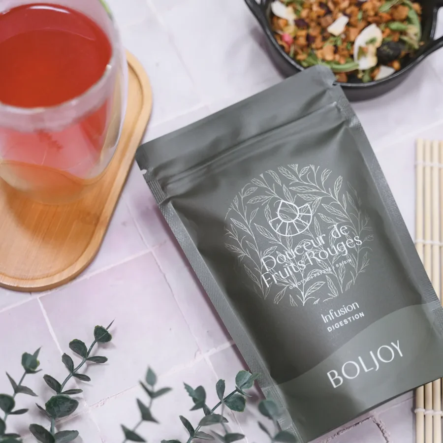 Douceur de fruits rouges infusion