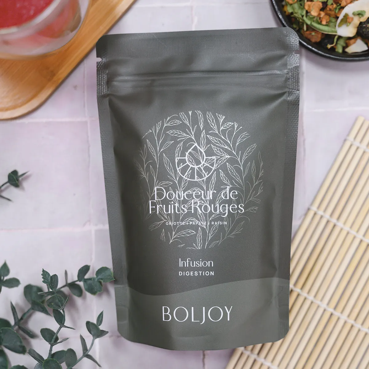 Douceur de fruits rouges infusion