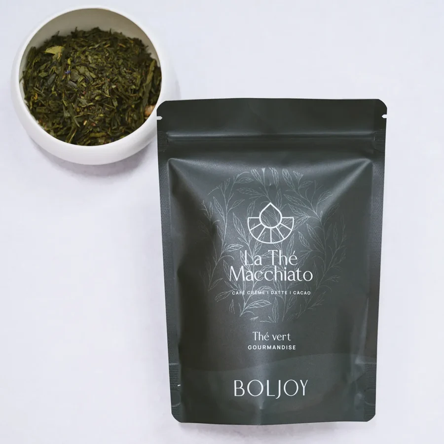 La thé macchiato thé vert