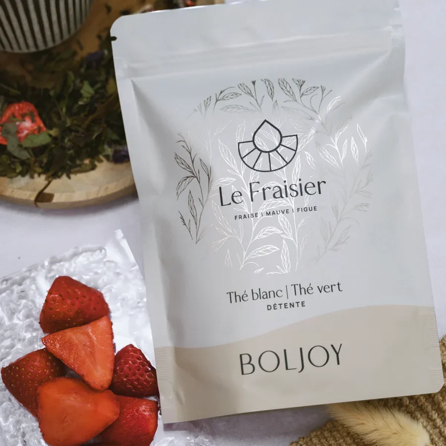 Le fraisier Thé blanc