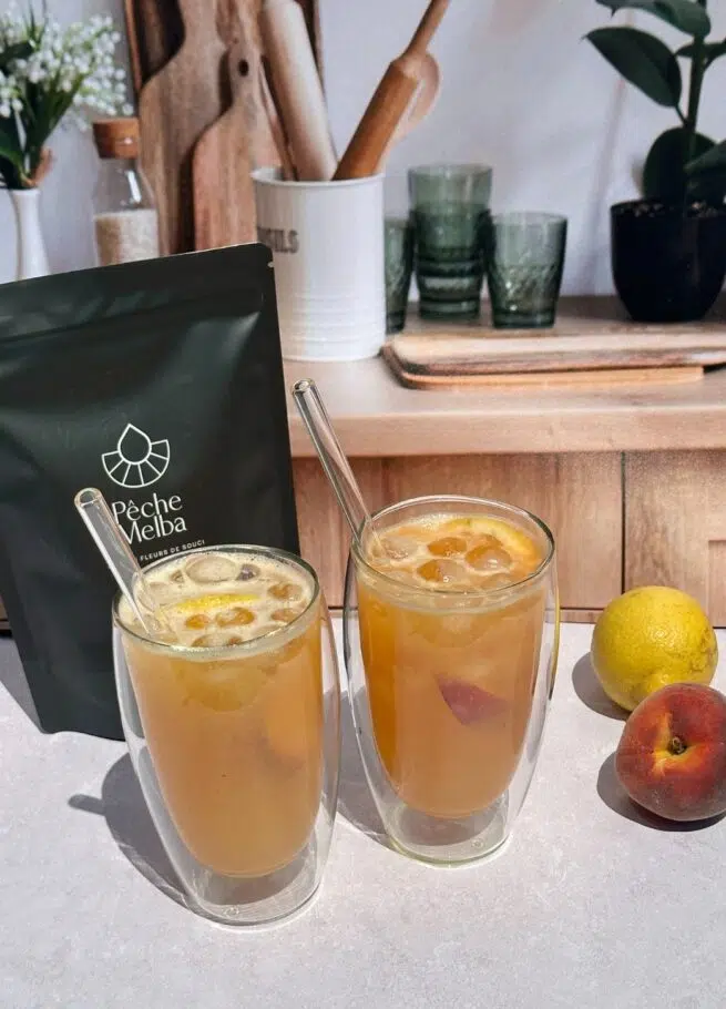 recette boljoy the glace peche melba