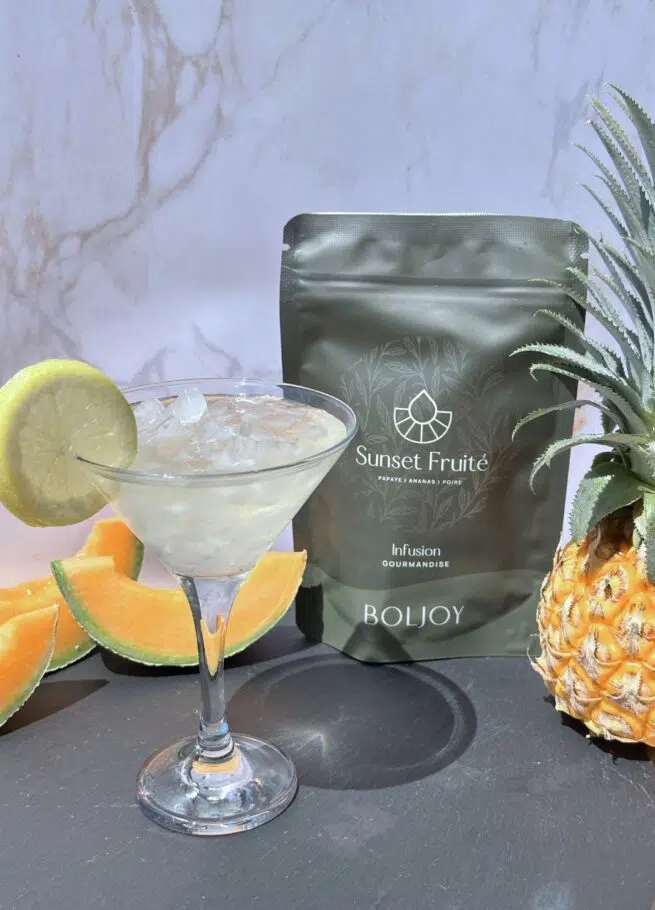 recette the glace boljoy sunset fruite