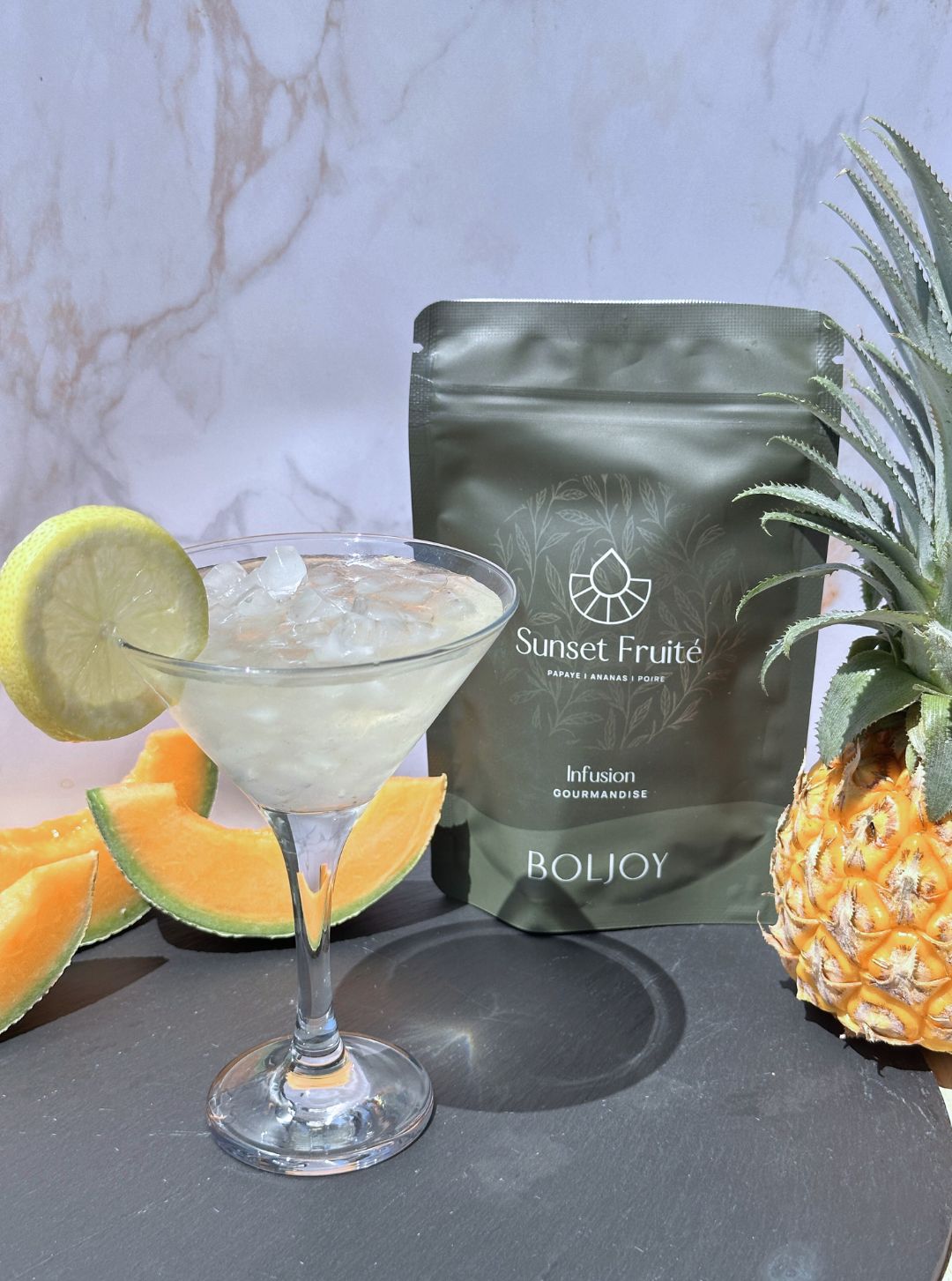 recette the glace boljoy sunset fruite