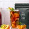 Ice tea maison à la pêche melba